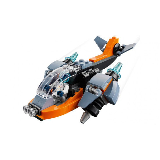 Creator 3 In 1 Cyber Drone Building - LEGO