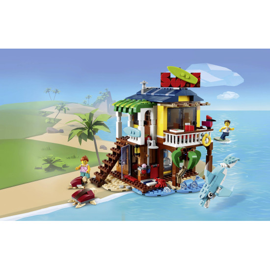 CREATOR SURFER BEACH HOUSE - LEGO