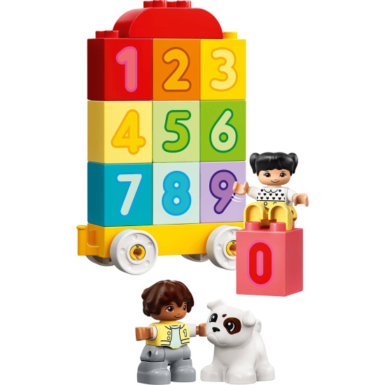 قطار الأرقام التعليمي للعد LEGO