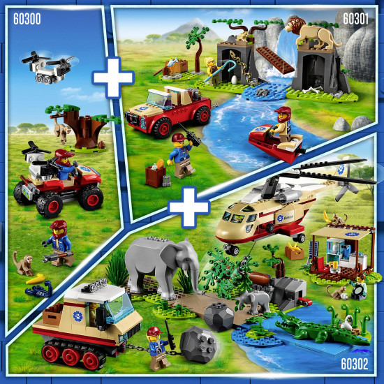 CITY Animal Rescue Off road Vehicle - LEGO