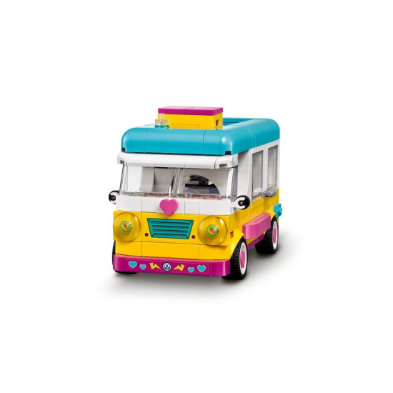 Friends Forest Camper Van And Sailboat -LEGO