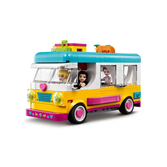 Friends Forest Camper Van And Sailboat -LEGO