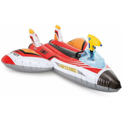 Water Gun Plane Ride On - Red Color- INTEX