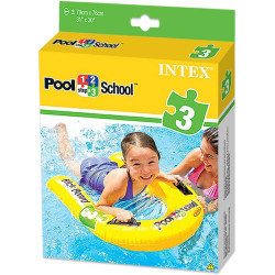 Kick Board for Kids, Yellow - INTEX