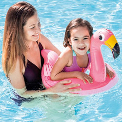 Animal Inflatable Split Swim Rings Pool - INTEX