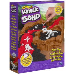 Kinetic Sand Digging For Dinos