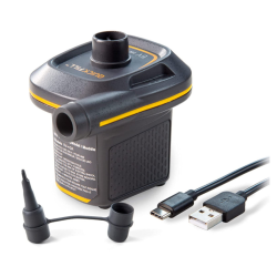 Mini Quick Fill USB Powered Air Pump (4.25 x 4.25 x 3 inches)