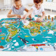 2-IN-1 World Tour Puzzle and Game - Hape