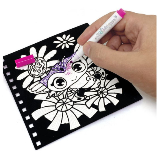 Small Coloring Book - Magic Pattern Velvet