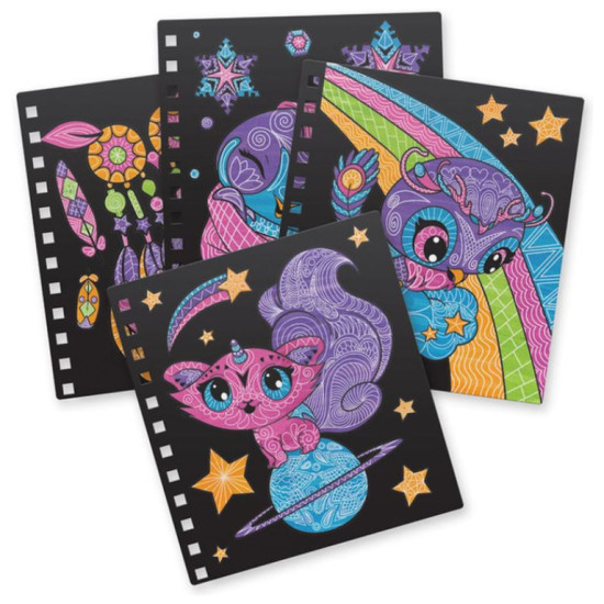 Small Coloring Book - Magic Pattern Velvet