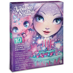 Nebulous Stars 10 Days Birthday Countdown Calendar