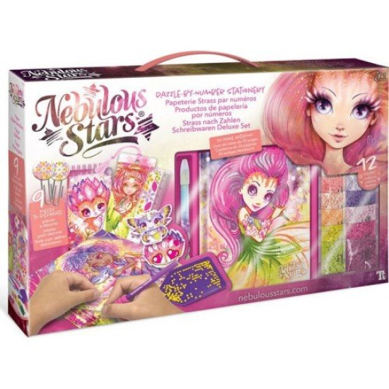 Dazzle By Number Stationery - Nebulous Stars