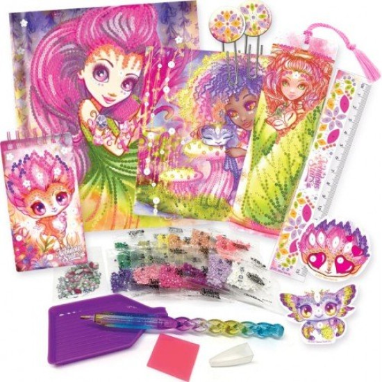 Dazzle By Number Stationery - Nebulous Stars