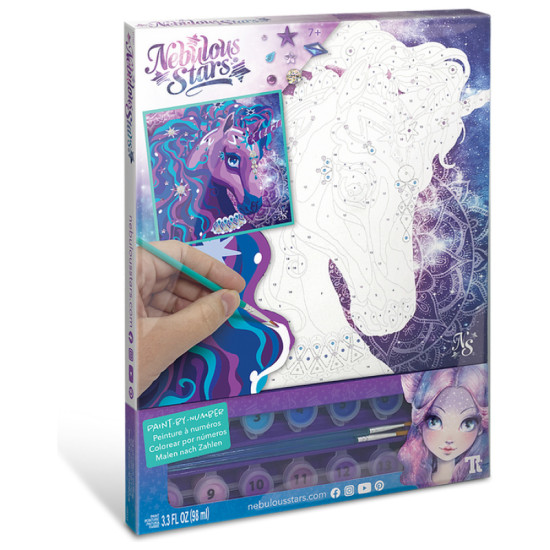 Paint-By-Number On Canvas - Nebulia & Horse