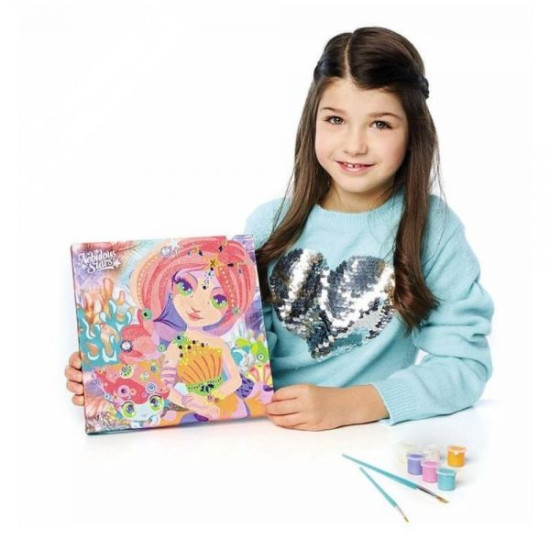 Paint By Number Canvas Coralia - Nebulous Stars