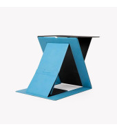Sit-stand Laptop Desk - blue