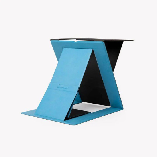 Sit-stand Laptop Desk - blue