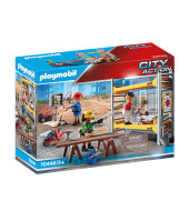 Scaffolding With Workers 51 Pcs - Playmobil