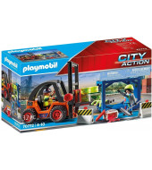 Forklift With Freight 32 Pcs - Playmobil