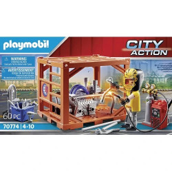 Container Manufacturer 60 Pcs - Playmobil