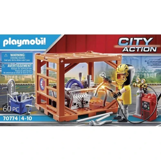 Container Manufacturer 60 Pcs - Playmobil