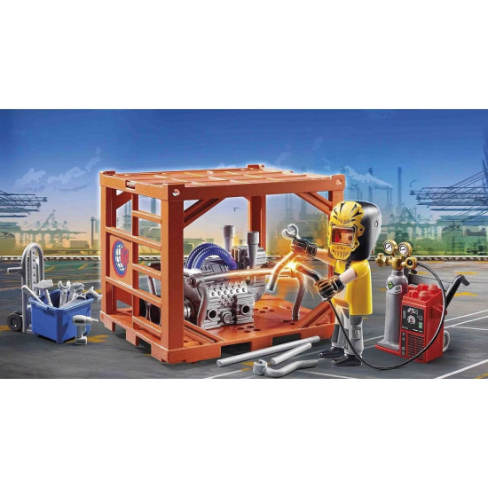 Container Manufacturer 60 Pcs - Playmobil