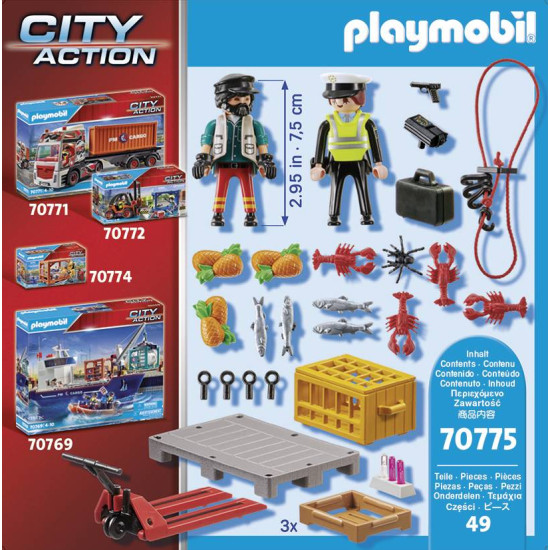 Customs Check 49 Pcs - Playmobil