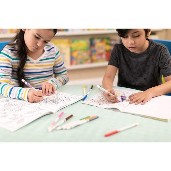 Crayola-Fineline Colored Markers, 12 Pcs