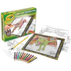 Crayola Art Game Pad with Light Dinosaurs