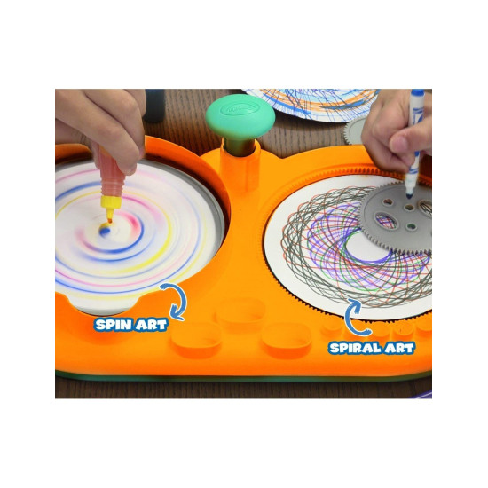 مجموعة الفن الحلزوني والدوران من كرايولا