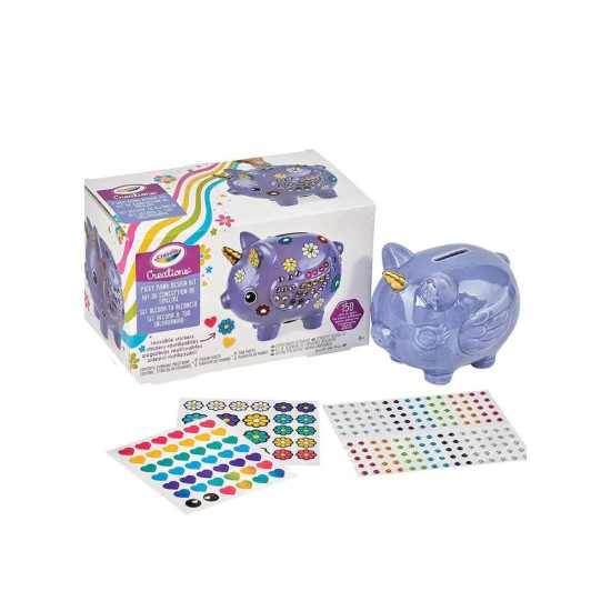 Crayola Creations Piggy Bank Design Kit