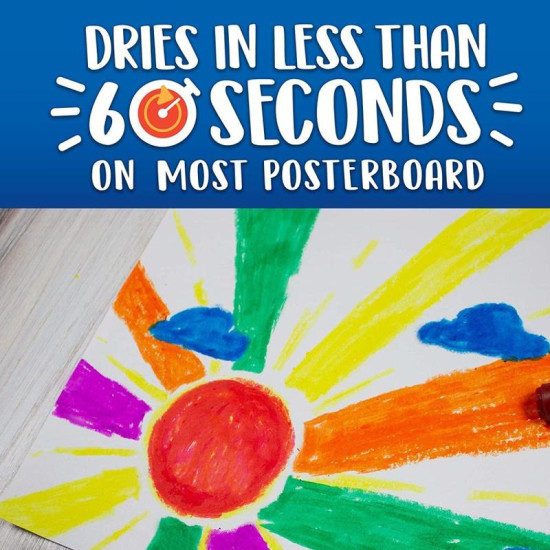 Crayola Project 6 colors Quick Dry Paint Sticks