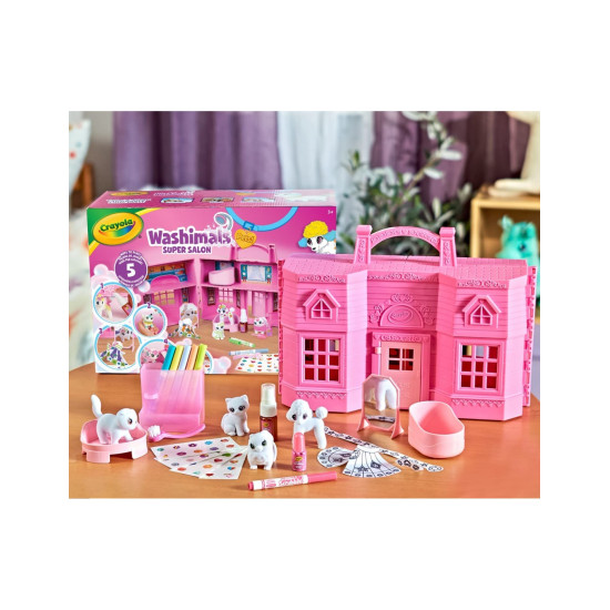 Crayola Washimals Super Salon Playset