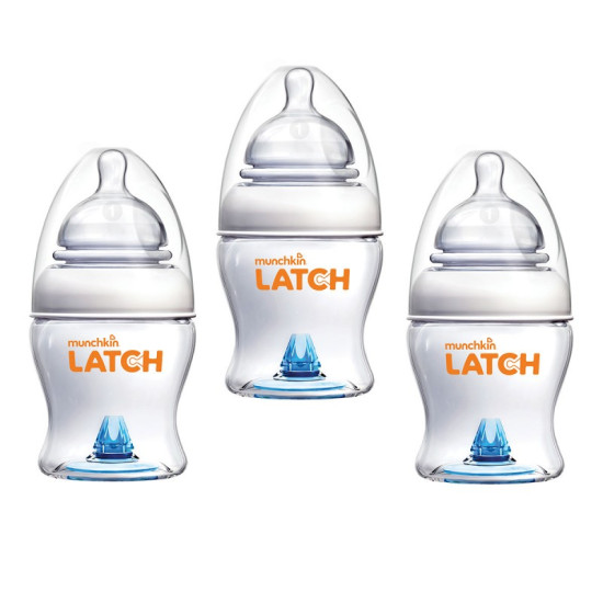 Munchkin Latch 4oz/118 ml Bottle - 3 Pack