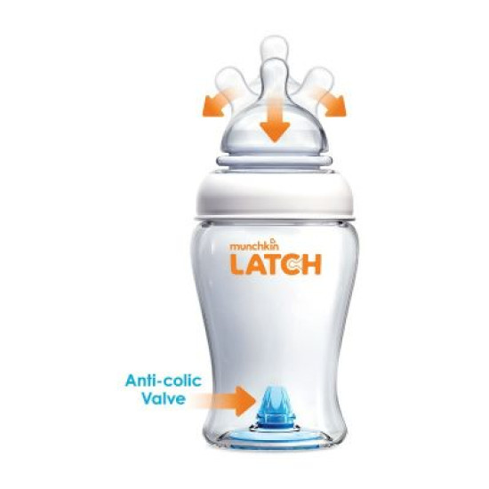 Munchkin Latch 8oz Bottle 1 Pack