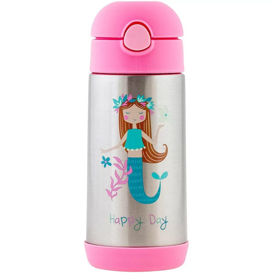 Double Wall Bottle Mermaid - Stainless Steel