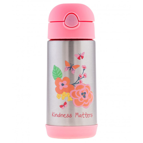 Double Wall Bottles Floral - Stainless Steel