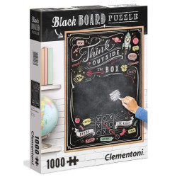 Black Board Puzzle Think Outside The Box 1000 Pcs