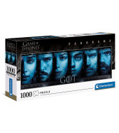 أحجية العروش باللون الأزرق والأسود 1000 قطعة