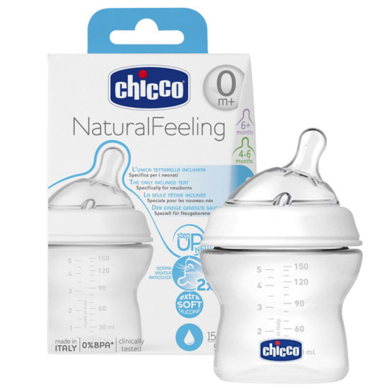Chicco Natural Feeling regular Flow - 0M+ - 150 Ml
