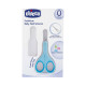 Chicco New Baby Nail Scissors Light Blue