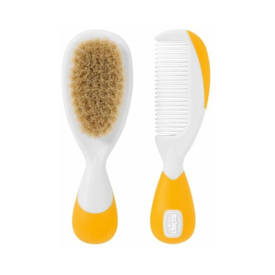 Chicco New Brush And Comb - Orange