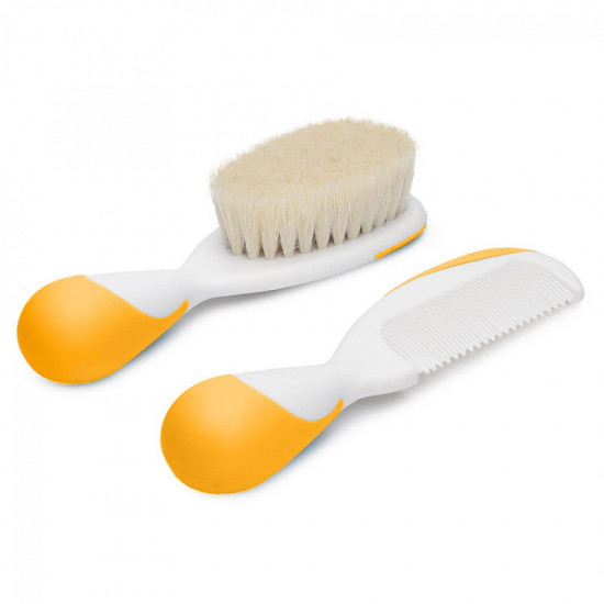 Chicco New Brush And Comb - Orange