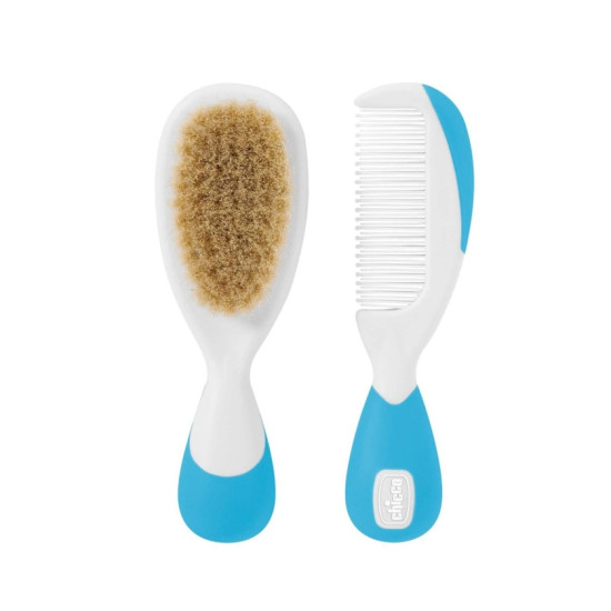 Chicco New brush And Comb Light - Blue