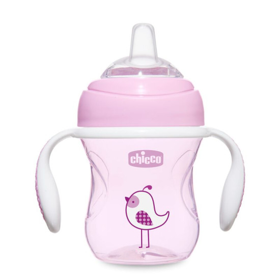 Chicco Transition Cup Pink - 4M+