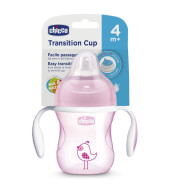 Chicco Transition Cup Pink - 4M+