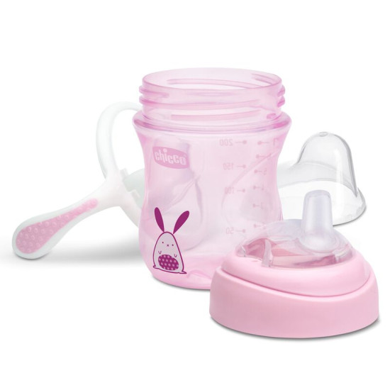 Chicco Transition Cup Pink - 4M+
