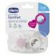 Chicco Soother Ph. Comfort Girl Sil 0-6M - 2Pc