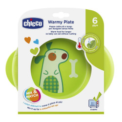 Chicco Warmy Plate 6M+ - Pink