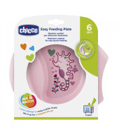 Chicco Easy Feeding Bowl For Girls - +6 M
